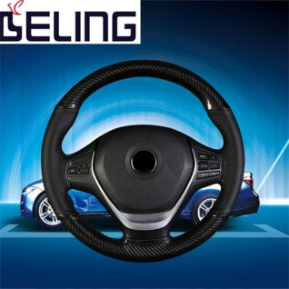 carbon fiber steering wheel cover hand sewing steering wheel cover