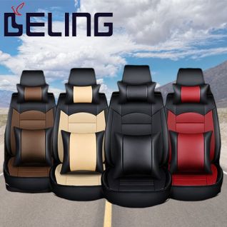 padded seat covers with car headrest pillow seat support