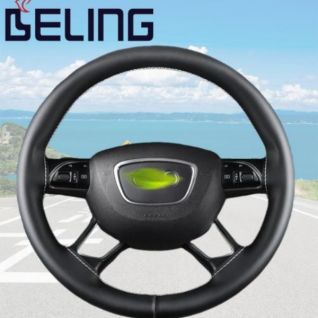 comfortable stitching steering wheel cover hand-sewn steering cover